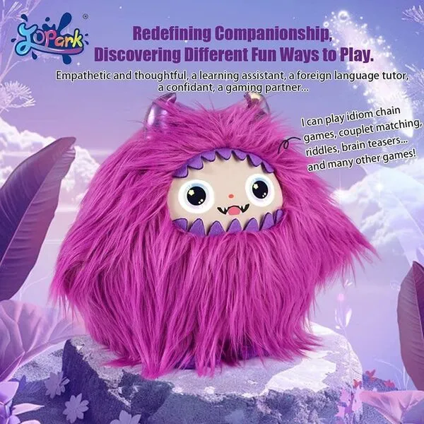 Conversational AI plush toy